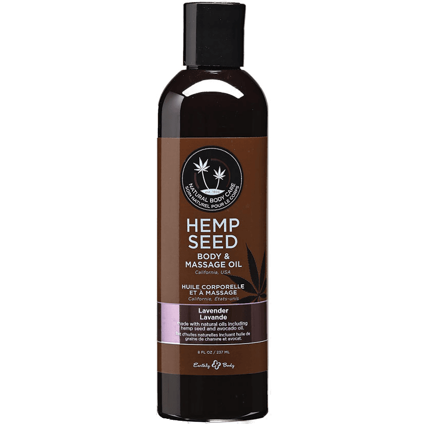 Earthly Body Massage & Body Oil-Lavender 8oz